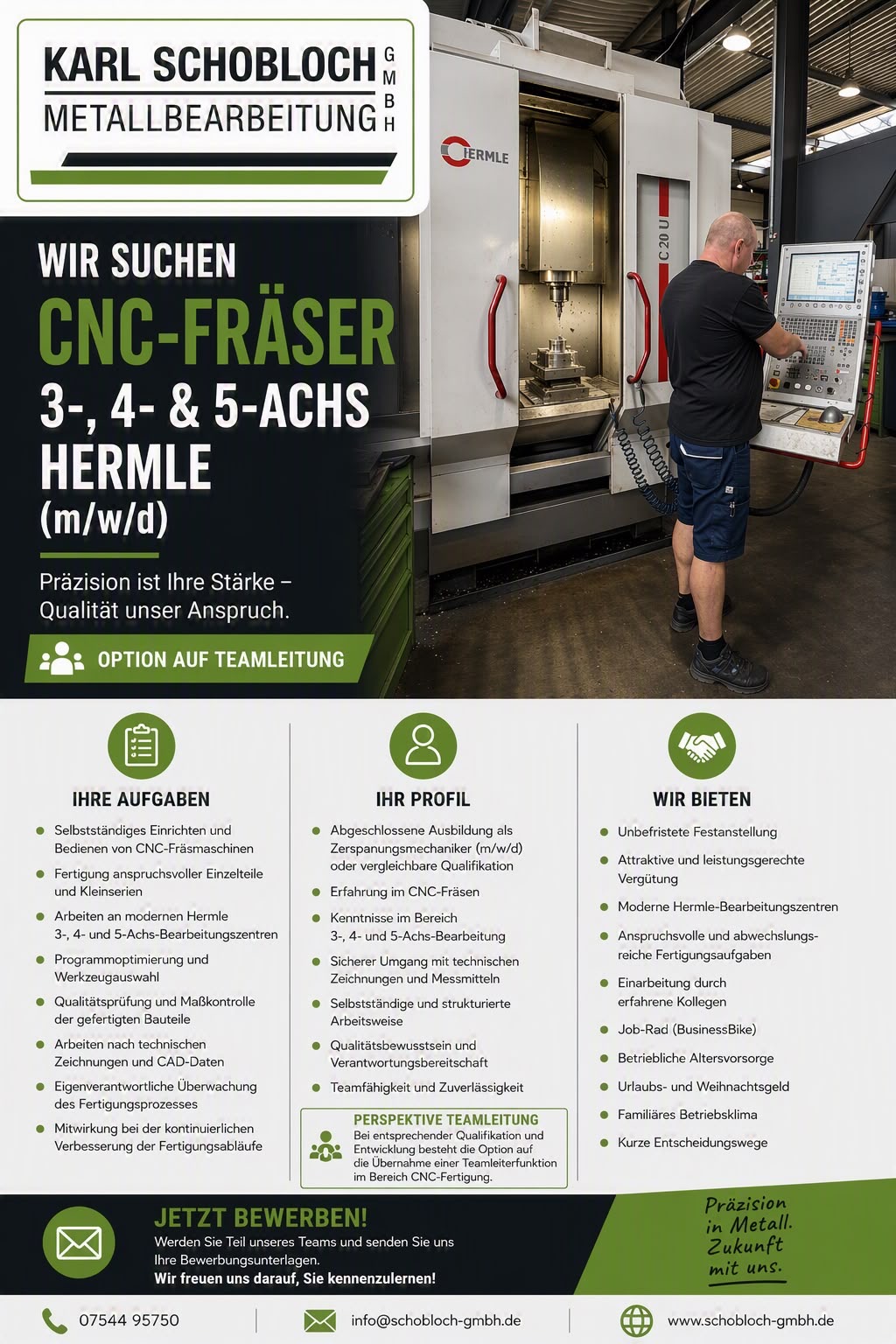 CNC-Fräser (m/w/d)
